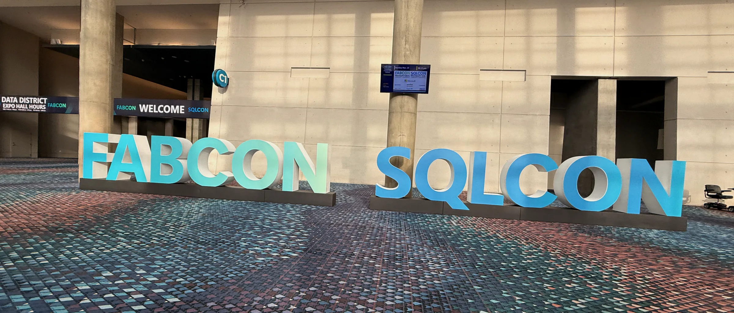 Conference venue atmosphere at FABCON