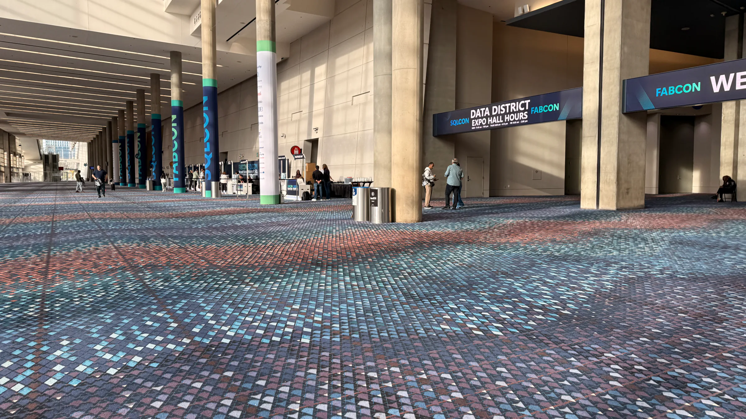 Attendees gathering during a FABCON activity